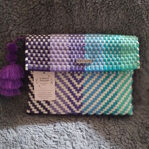Handwoven Valerosa Boutique Clutch NWT